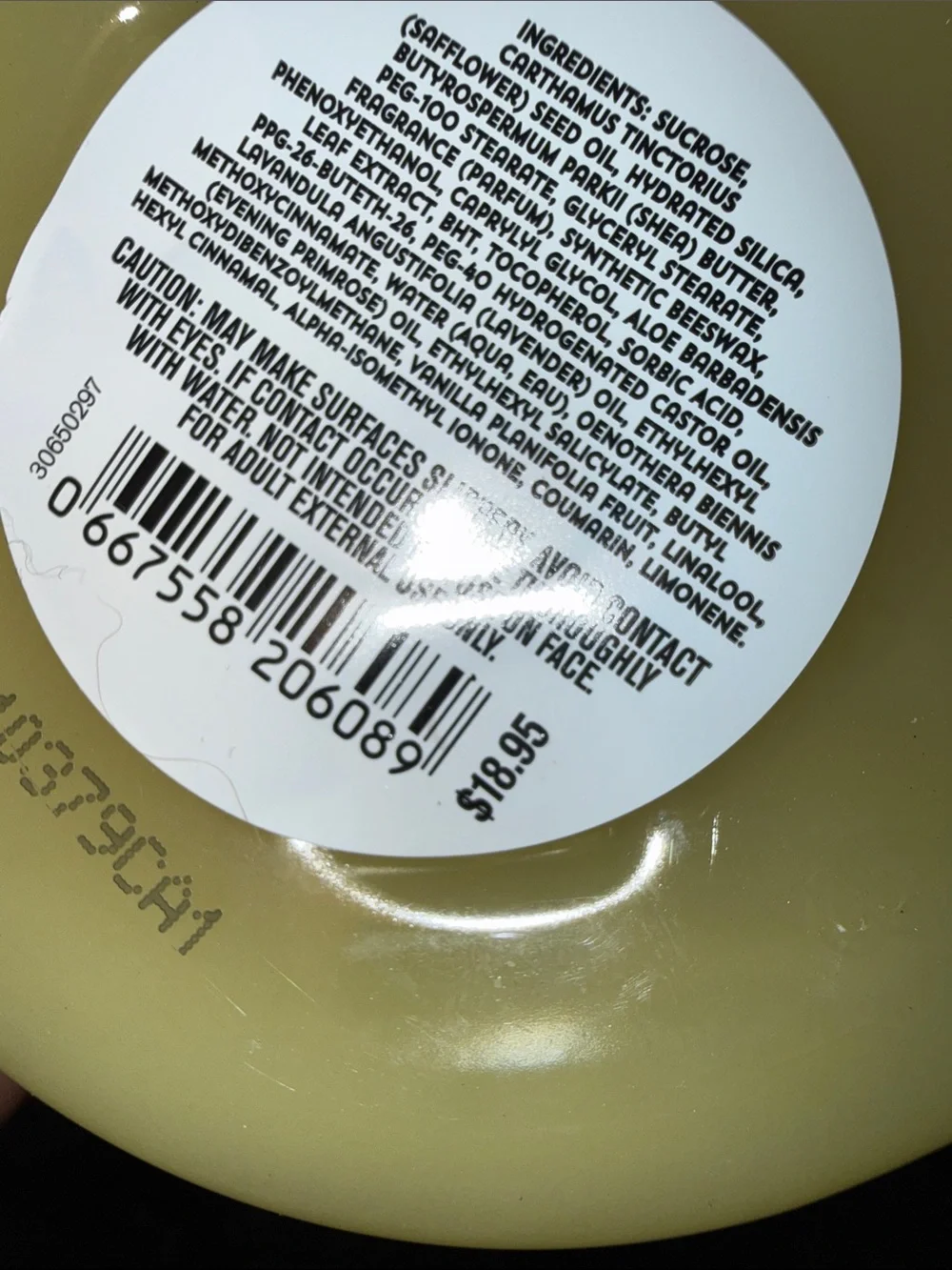 Bath & Body Works Aromatherapy Lavender + Vanilla Shea Sugar Body Scrub - Purple